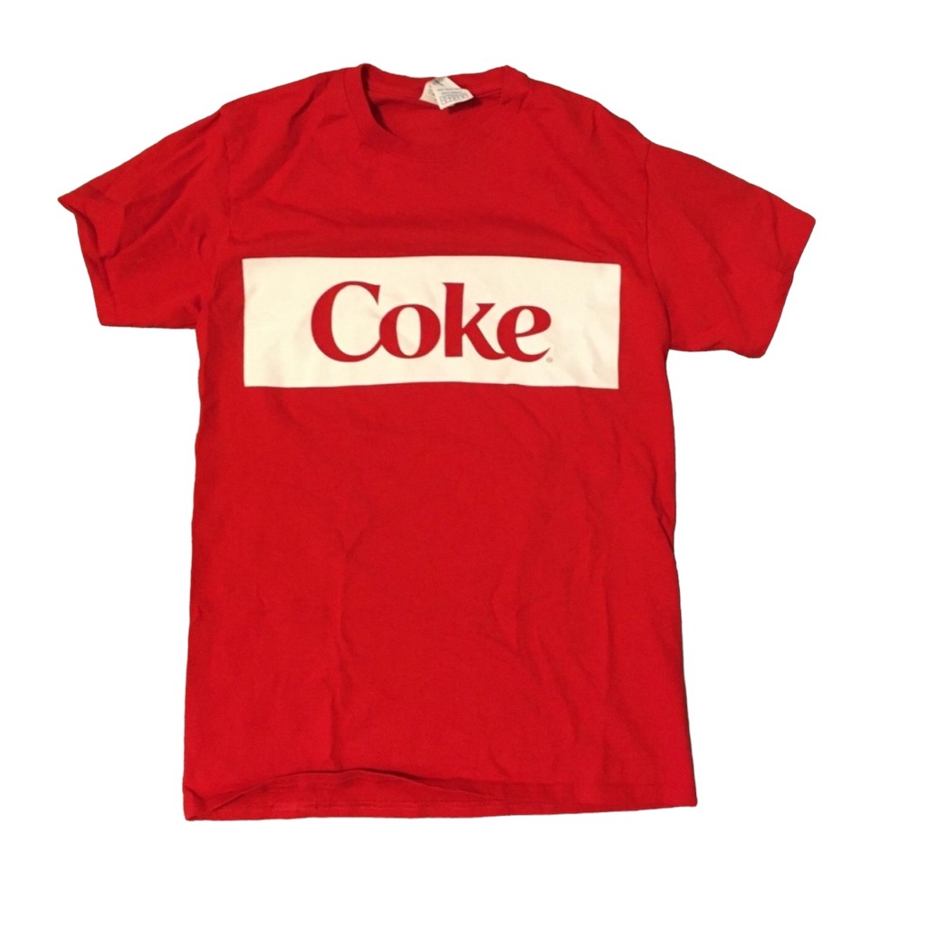 Coke Brand CocaCola TShirt Red Unisex